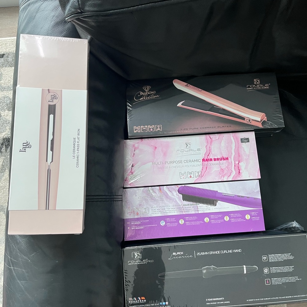 Lange Le Ceramique Luxe Blush Hair Straightener